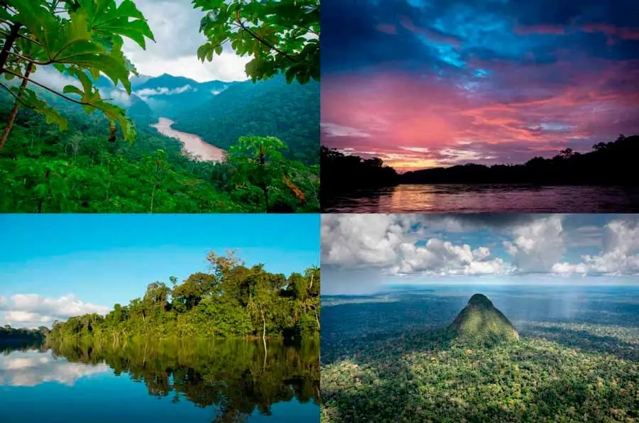 How many national parks and protected areas are in Peru?
