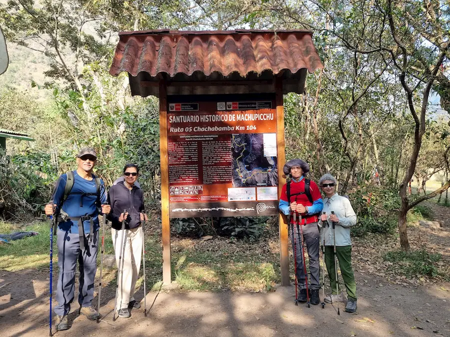 inca trail with camping