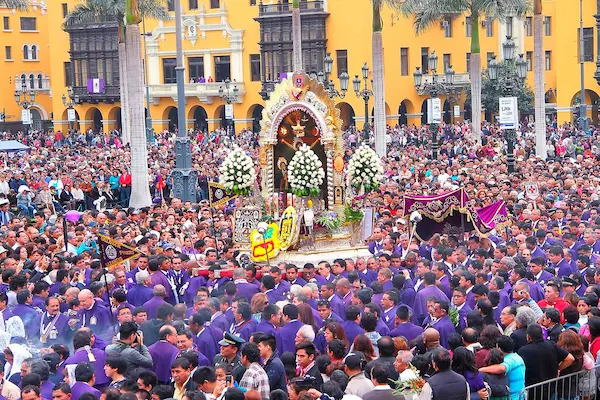 History of Señor de los Milagros in Peru