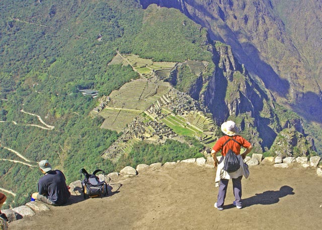 Machu Picchu view from Huayna Picchu