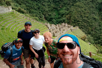 Chachabamba Landscape In Inca Trail 2 Days