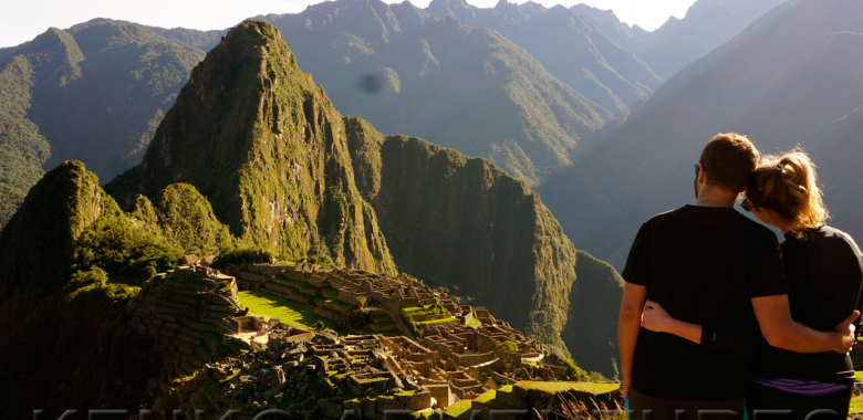 Happy View from Arrive Area to Machu Picchu. Enjoy it!