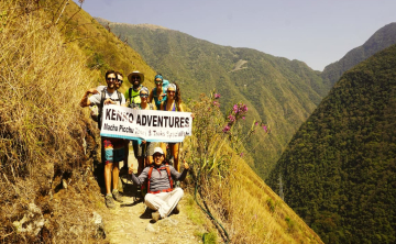 One Day Inca Trail Group at the Summit