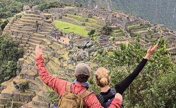 Machu Picchu sunset 