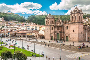 Historic center of Cusco near the best museums in Cusco