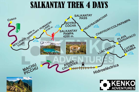 Map Salkantay 4D
