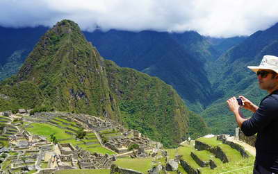 Machu Picchu in the Inca Mountain Range